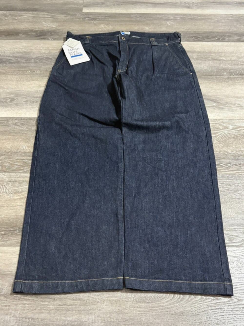 Japan Blue Jeans Dark Wash Baggy Wide Leg Japanese Jeans BNWT - Men’s 38x30 XXL